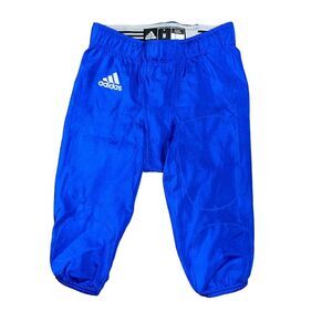 Adidas Mens Blue Royal White Hyped P Football Pants 194BA Size Medium